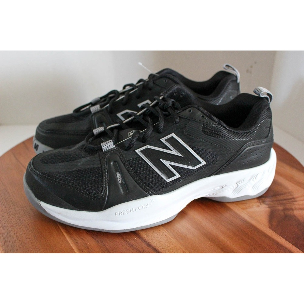 New Balance Shoes Mens 10 Wide 4E Black White Fresh Foam x 1007 Lace Up Sneakers